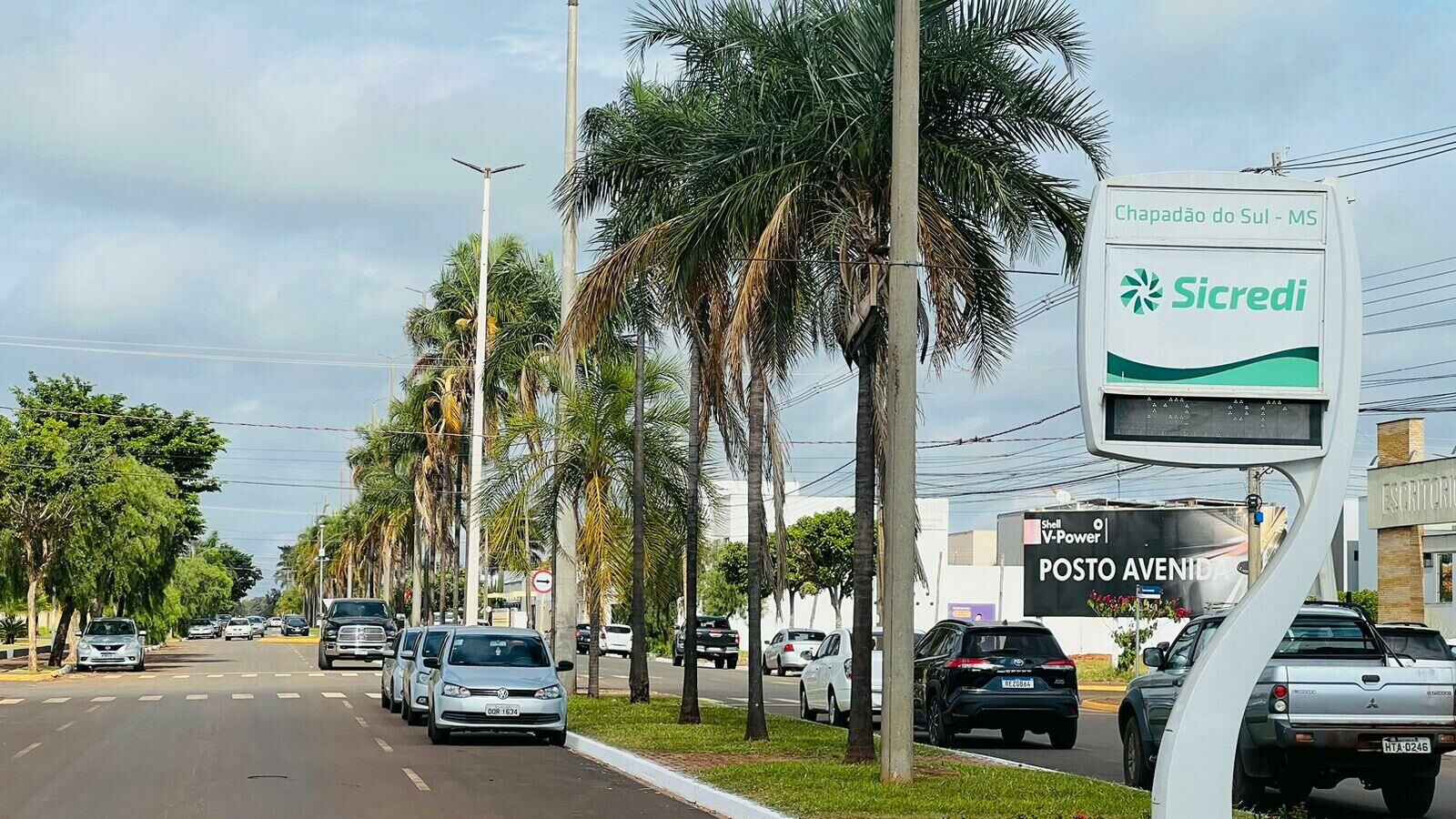 Imagem de compartilhamento para o artigo Calor em Chapadão do Sul e Costa Rica continua, mas chuva pode trazer alívio nesta terça-feira da MS Todo dia